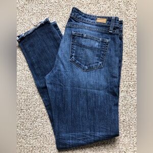 Paige  Verdugo Distressed Ankle Jeans. Size 28.